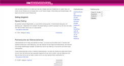 Desktop Screenshot of dating-zentrale.de